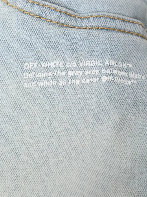 Джинсы хлопковые OFF-WHITE