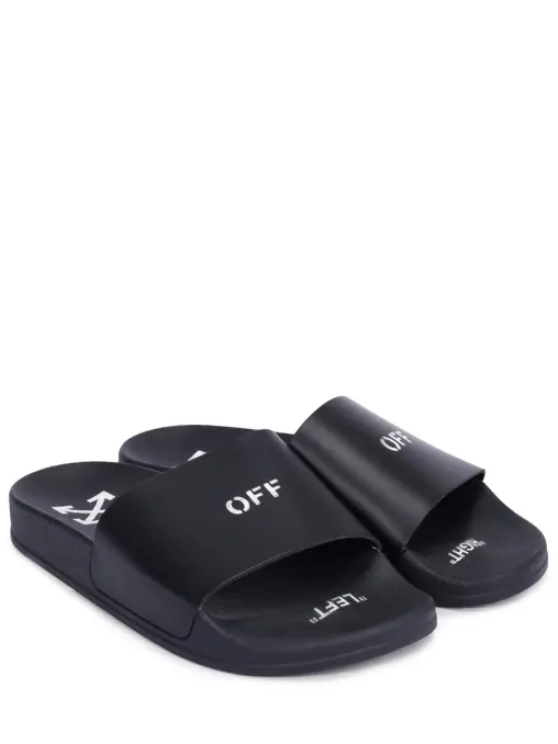 Шлепанцы однотонные OFF-WHITE