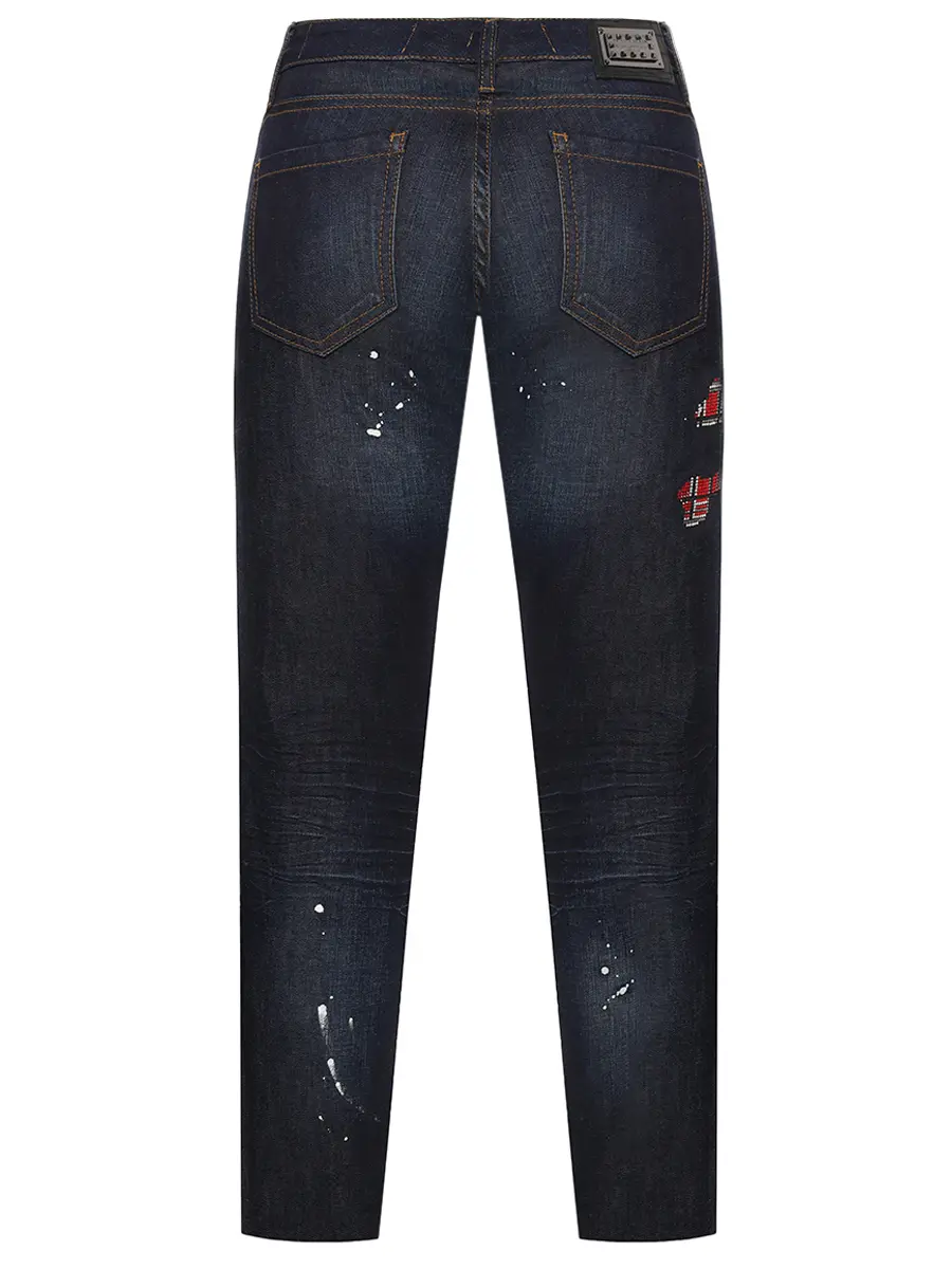 Джинсы хлопковые