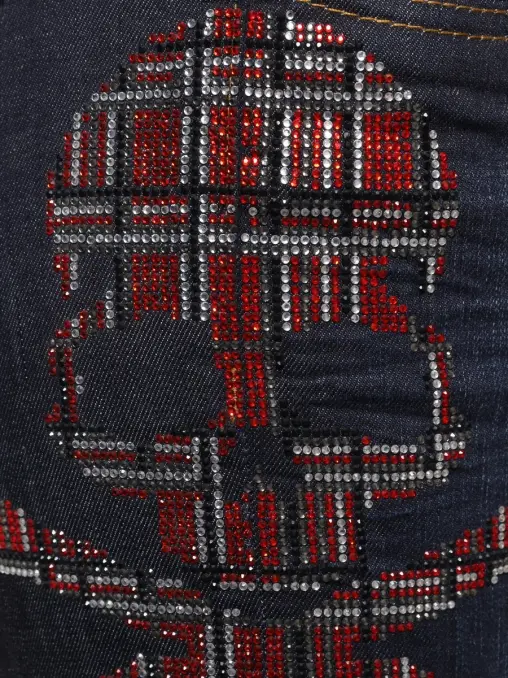 Джинсы хлопковые PHILIPP PLEIN