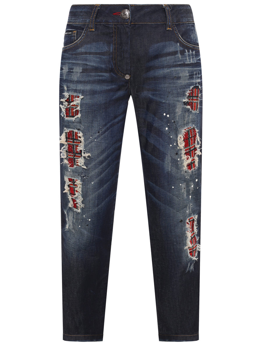 Джинсы хлопковые