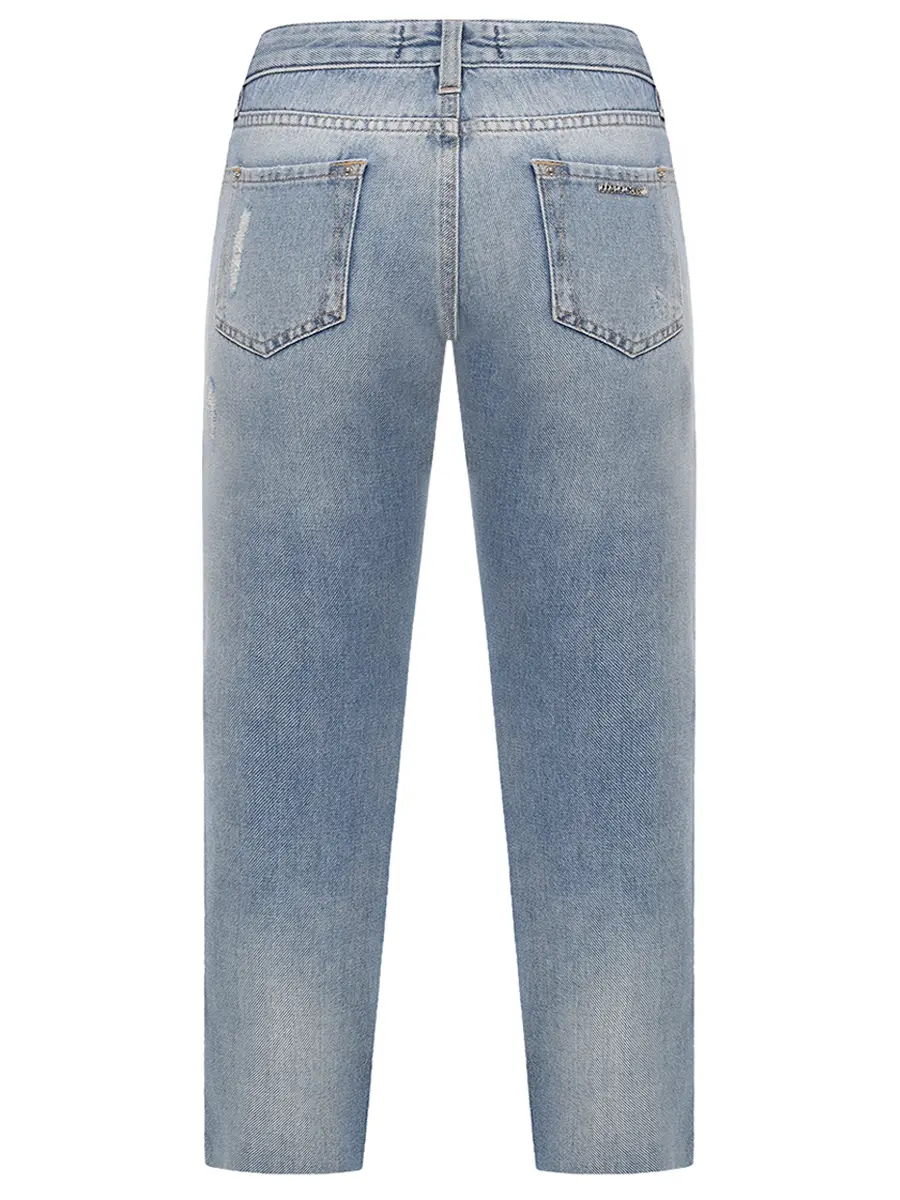 Джинсы хлопковые