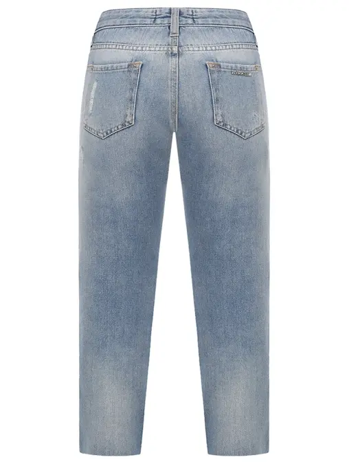 Джинсы хлопковые ROBERTO CAVALLI