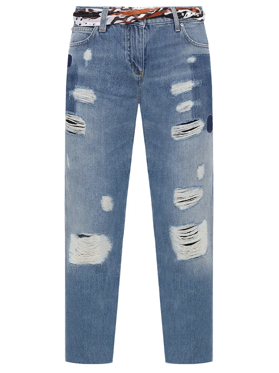 Джинсы хлопковые