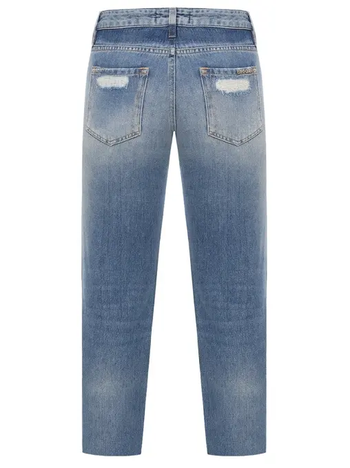 Джинсы хлопковые ROBERTO CAVALLI