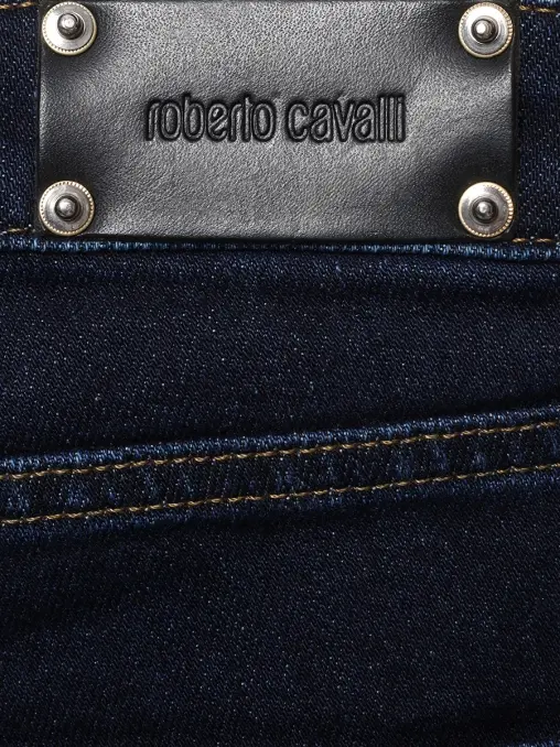 Джинсы хлопковые ROBERTO CAVALLI