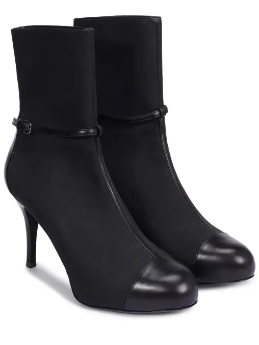 Ботильоны комбинированные SERGIO ROSSI