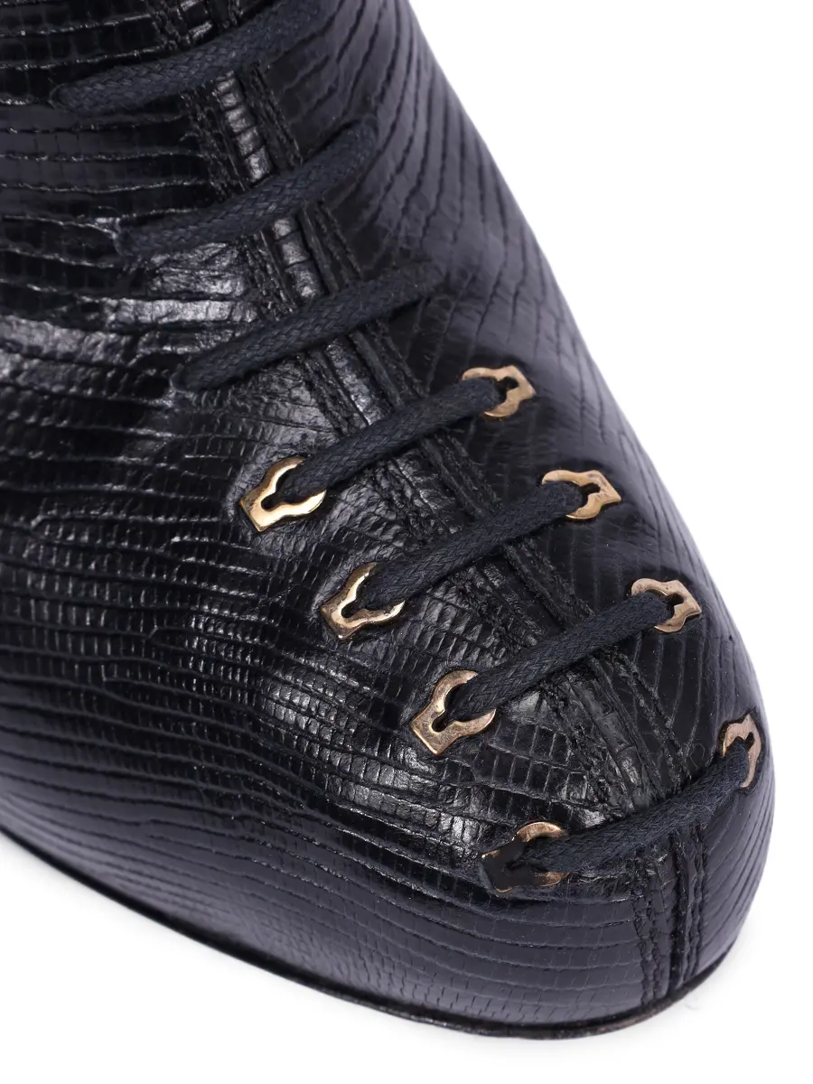 Ботильоны кожаные