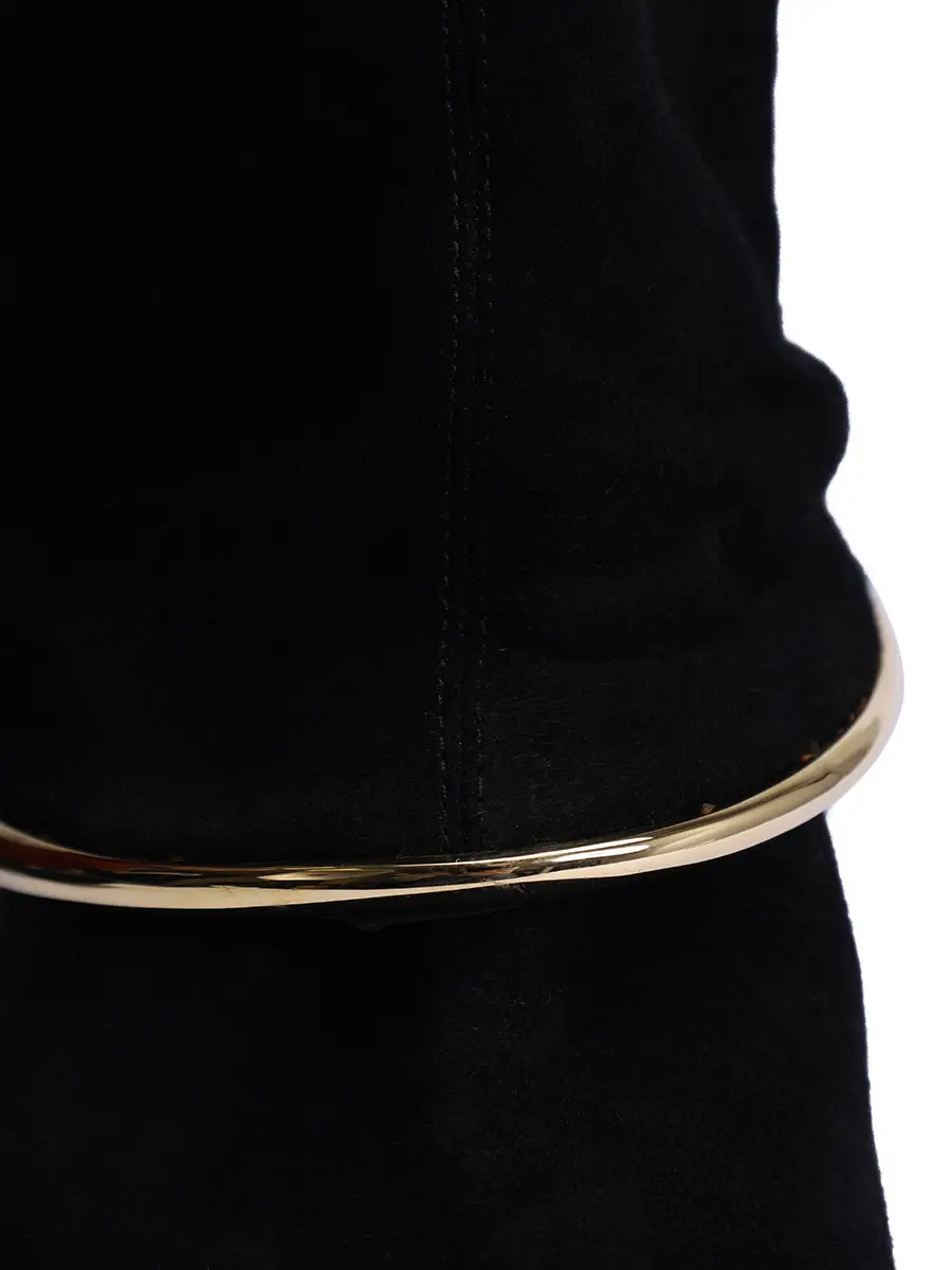 Сапоги замшевые