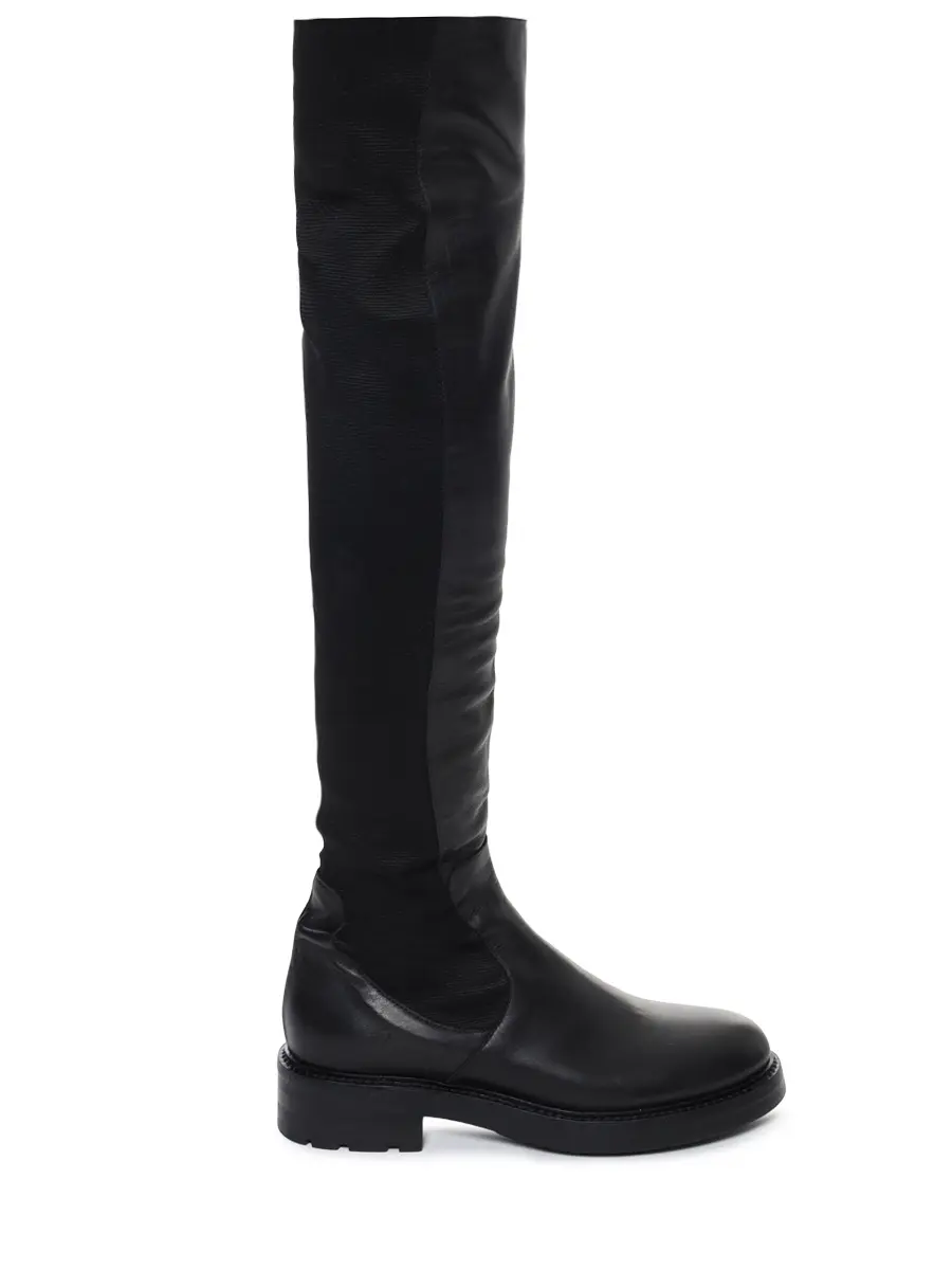 Сапоги кожаные