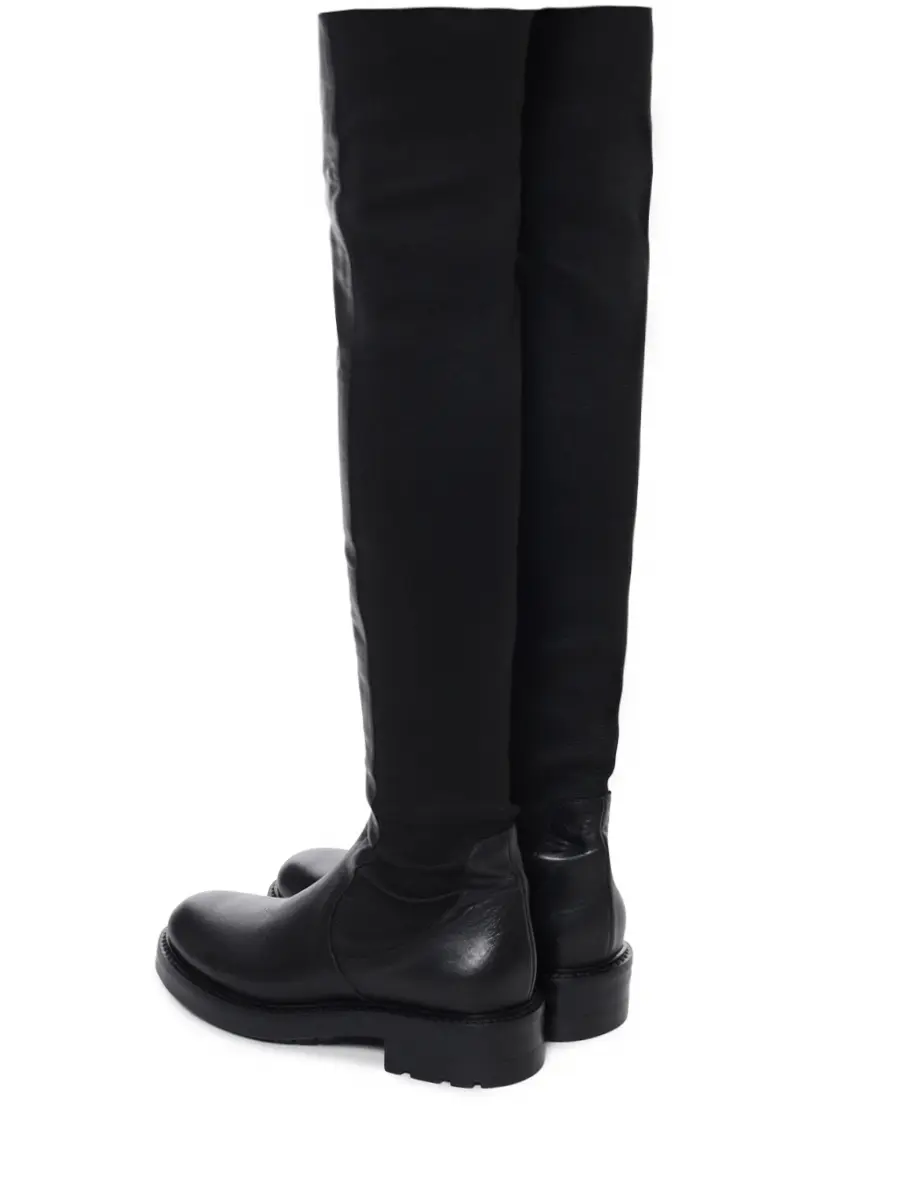 Сапоги кожаные