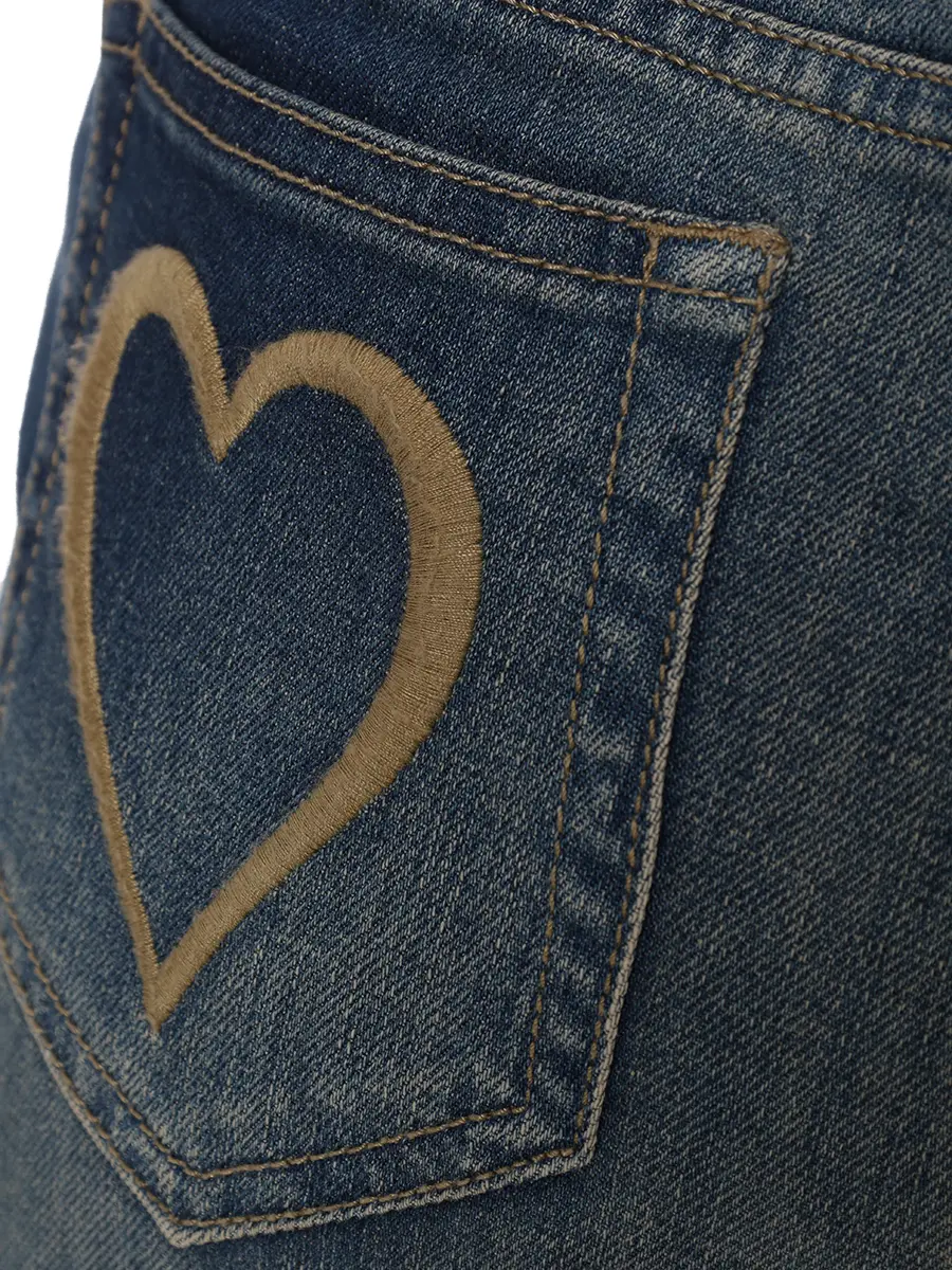 Джинсы хлопковые