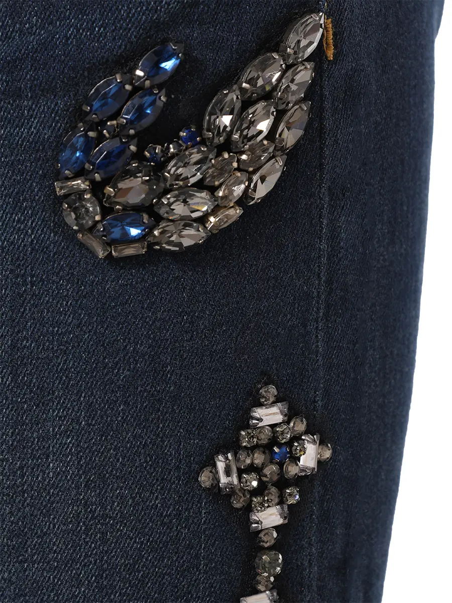 Джинсы хлопковые