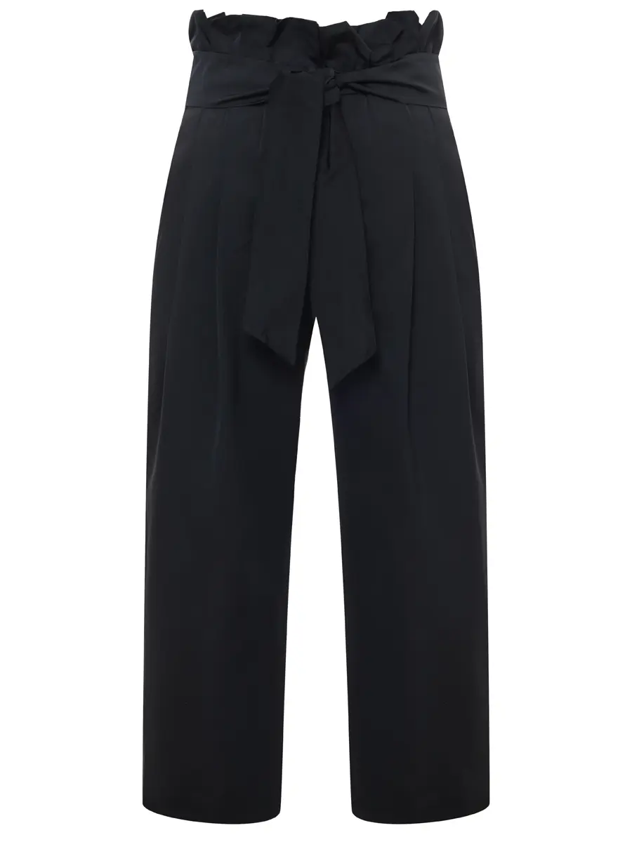 Брюки однотонные