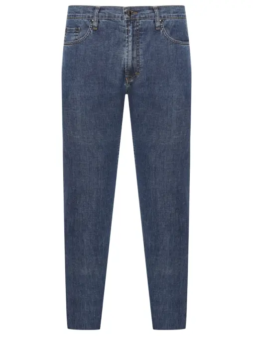 Джинсы хлопковые VERSACE