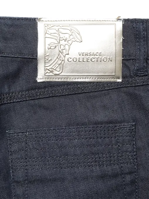 Джинсы хлопковые VERSACE