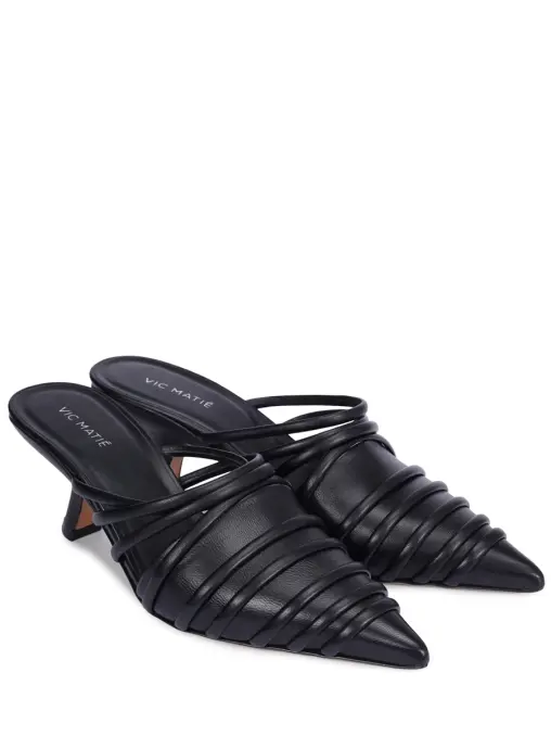 Мюли кожаные VIC MATIE