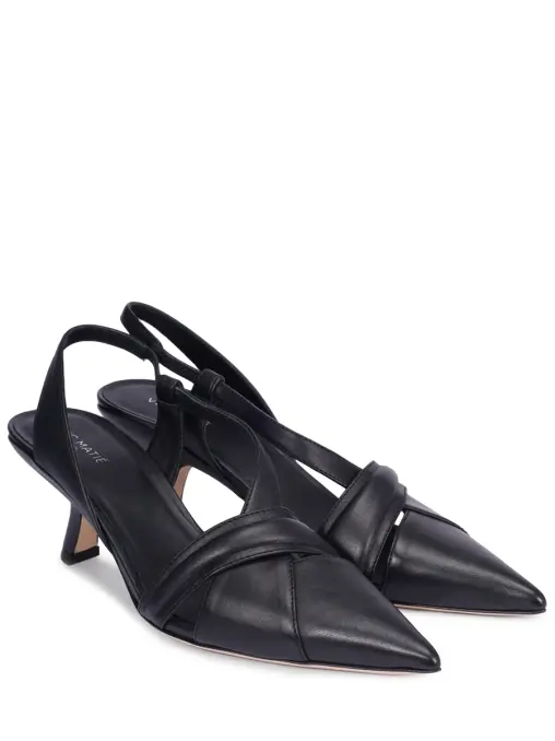 Мюли кожаные VIC MATIE