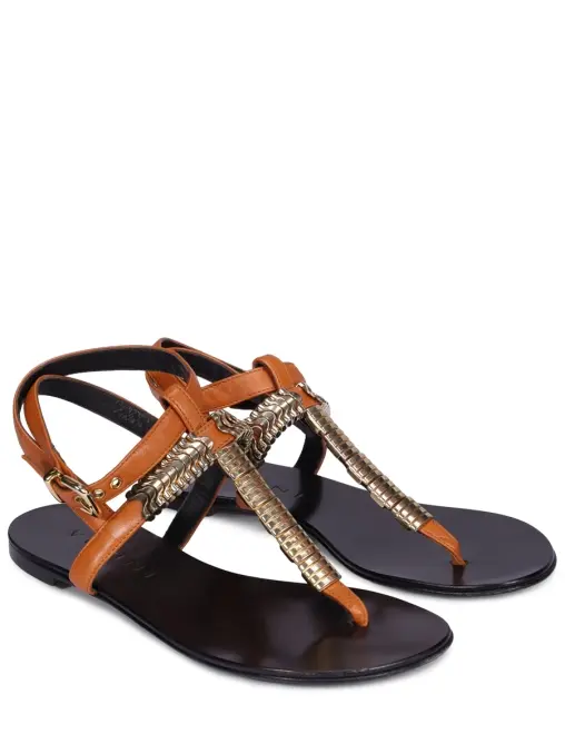 Сандалии кожаные VICINI