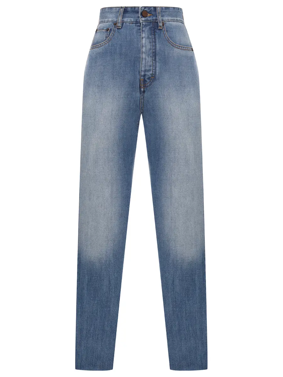 Джинсы хлопковые