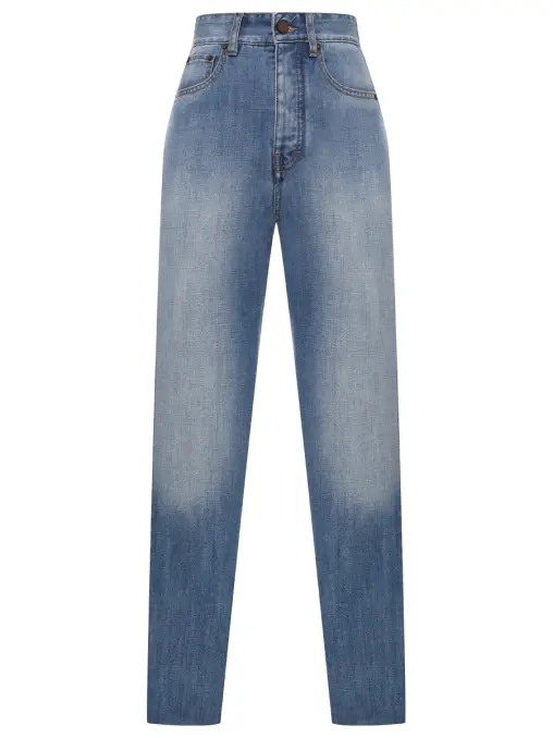 Джинсы хлопковые VICTORIA BECKHAM