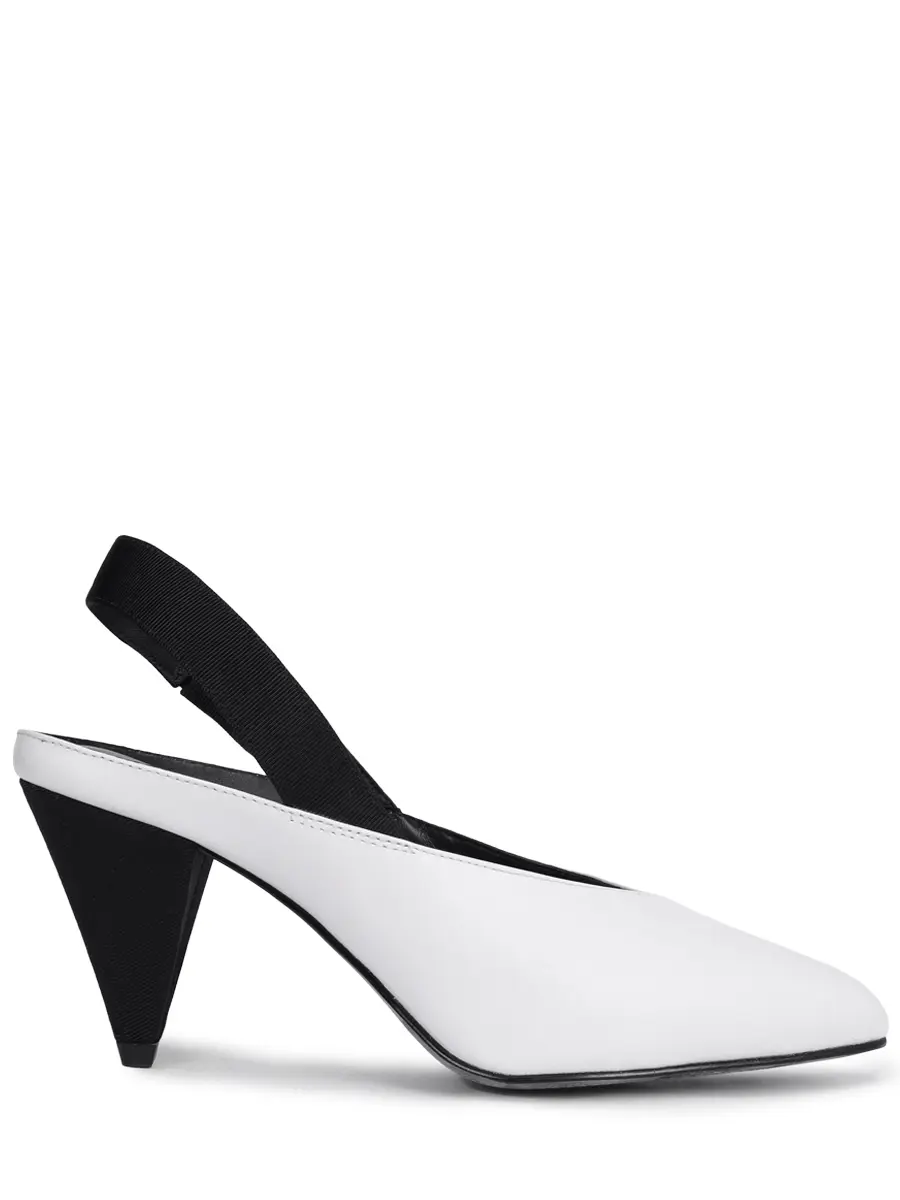 Мюли кожаные