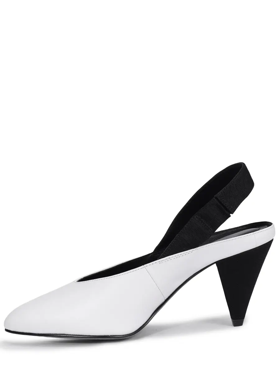 Мюли кожаные