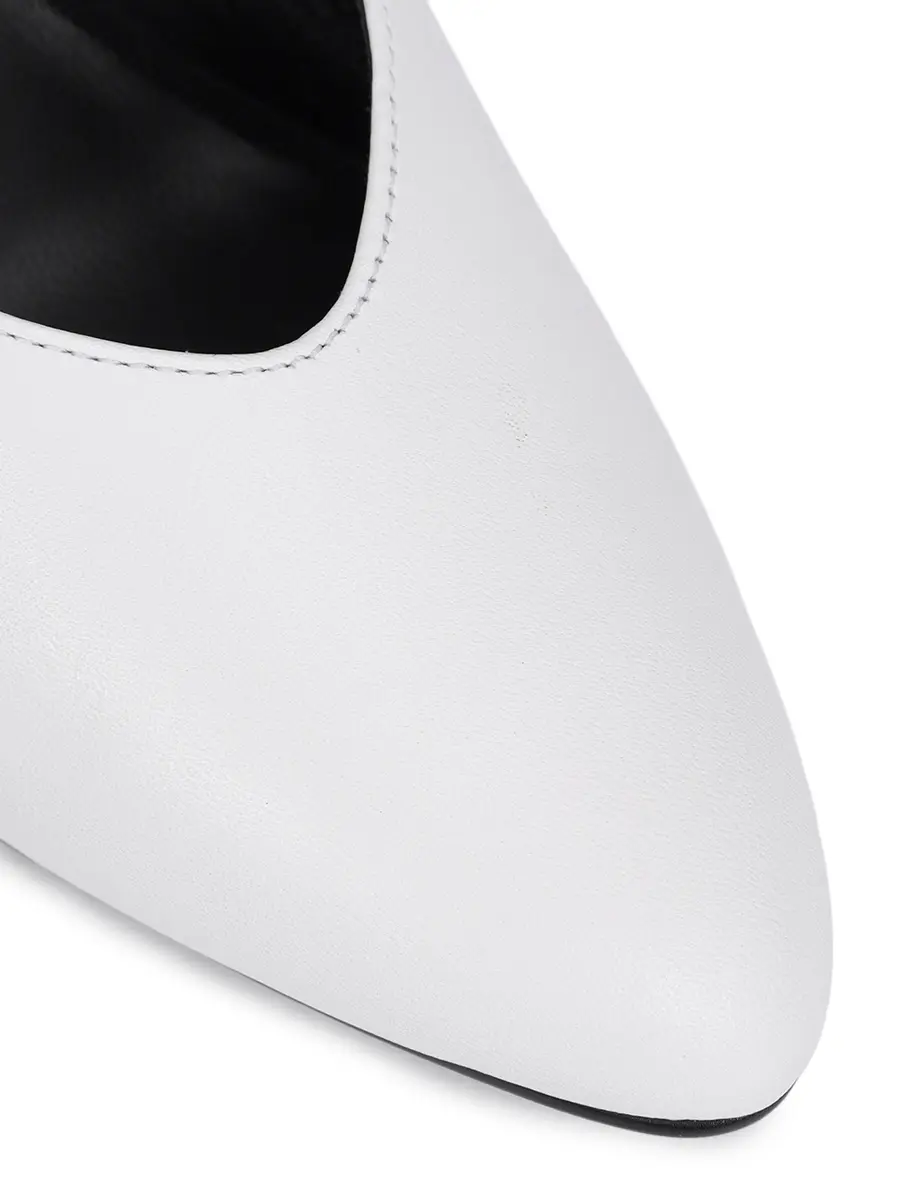 Мюли кожаные