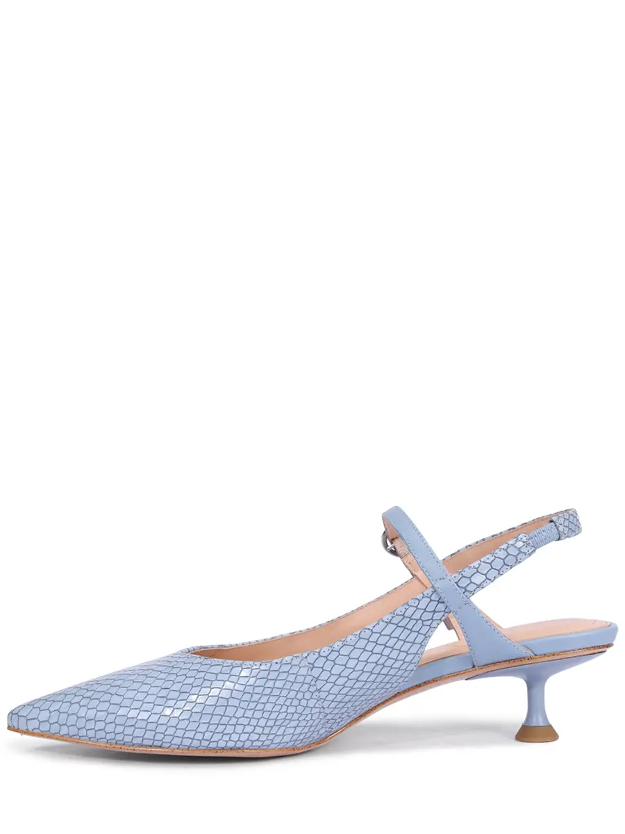 Босоножки кожаные