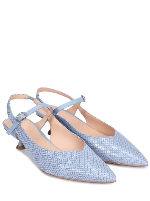 Босоножки кожаные WHAT FOR