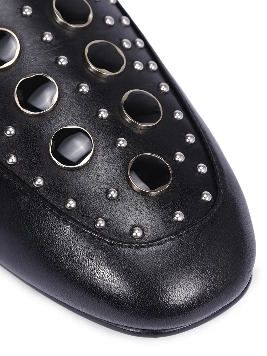 Лоферы комбинированные