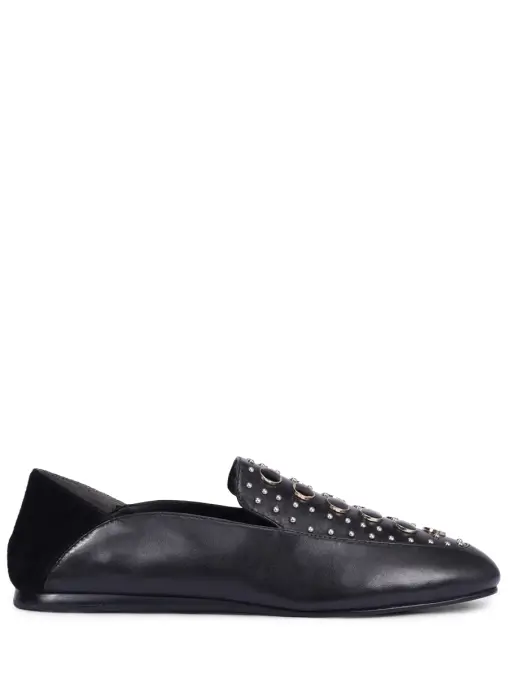 Лоферы комбинированные WHAT FOR