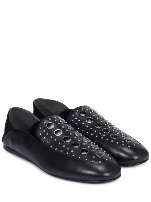 Лоферы комбинированные WHAT FOR