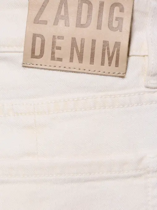 Джинсы хлопковые ZADIG VOLTAIRE