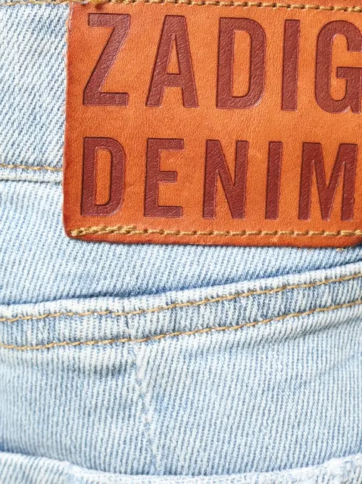 Джинсы хлопковые ZADIG VOLTAIRE