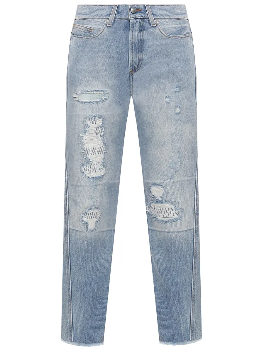 Джинсы хлопковые