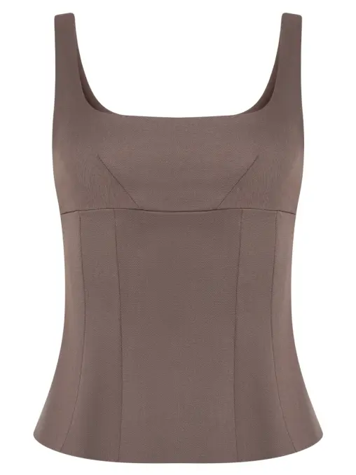 Корсаж DECOLLETE однотонный TATMU
