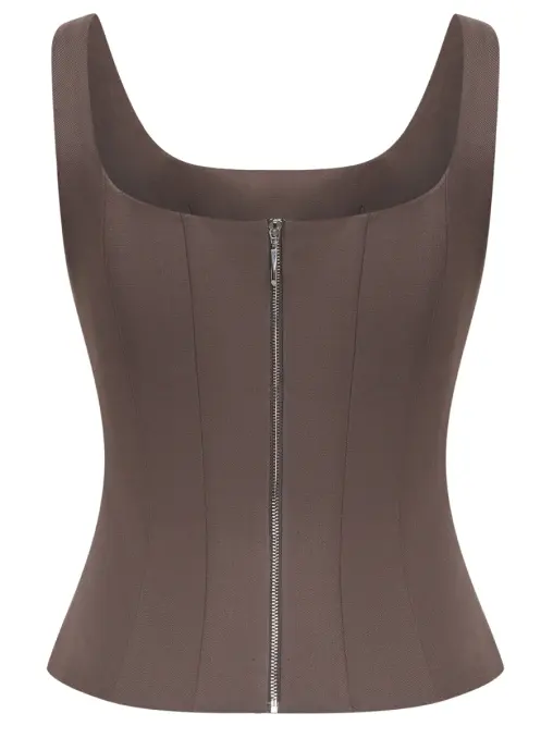 Корсаж DECOLLETE однотонный TATMU