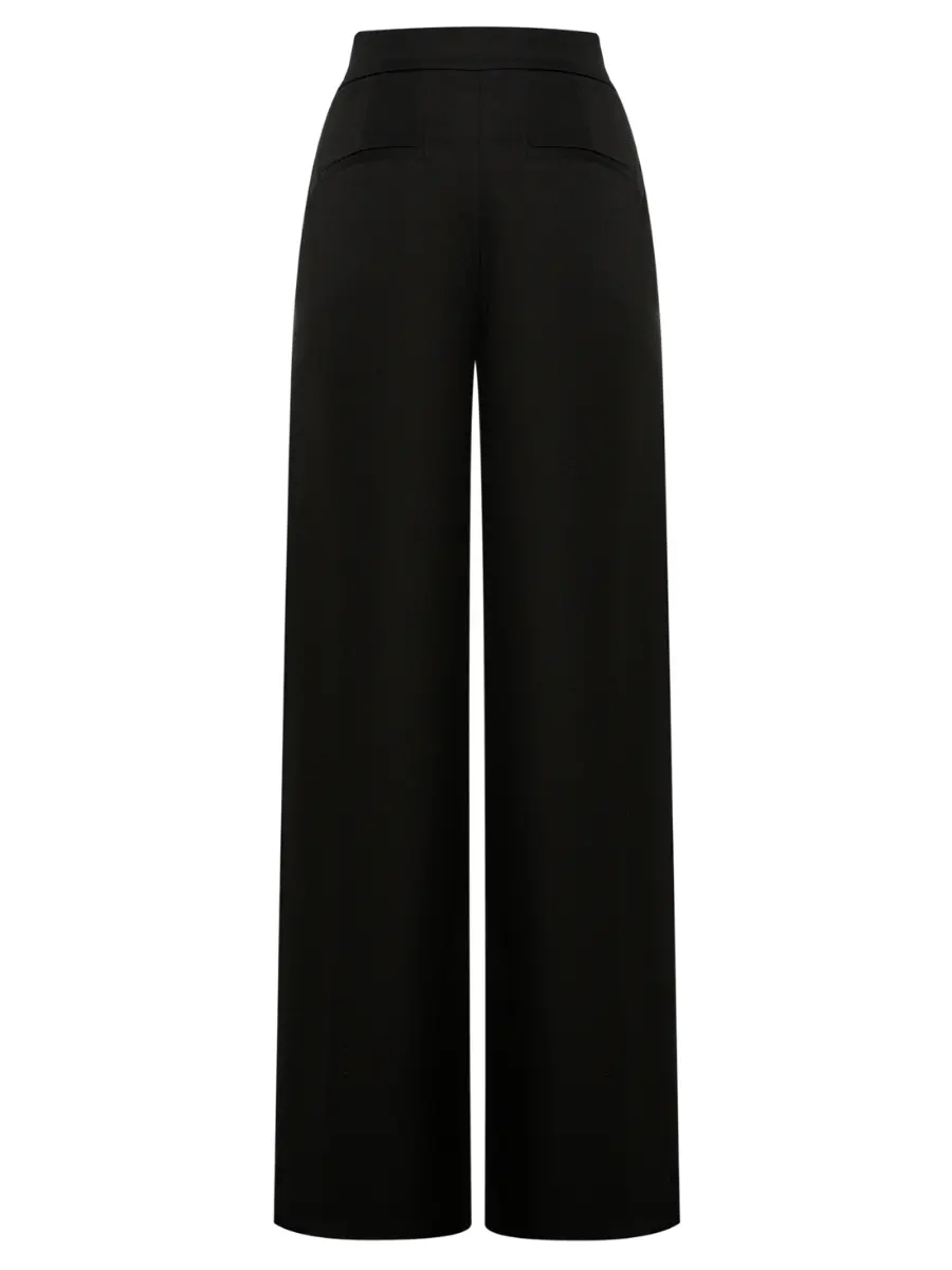 Брюки однотонные