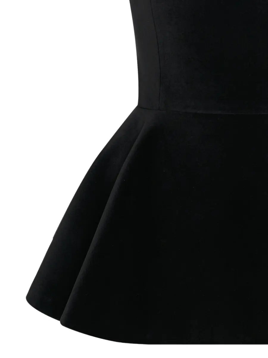 Корсет бархатный