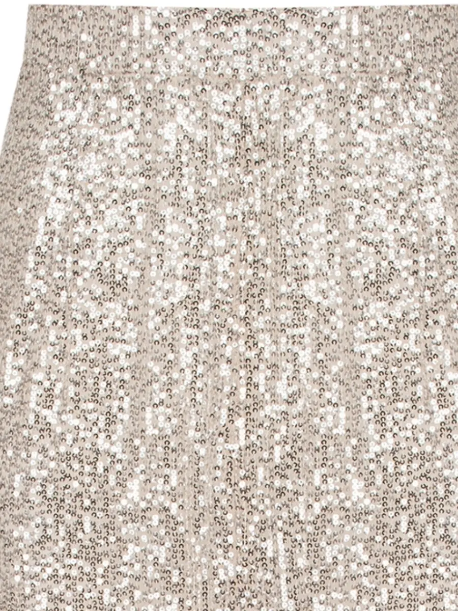 Юбка с пайетками