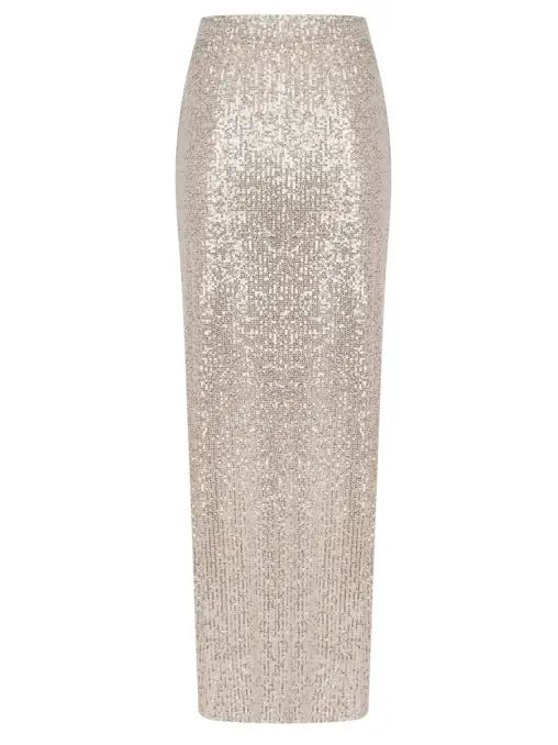 Юбка с пайетками TATMU