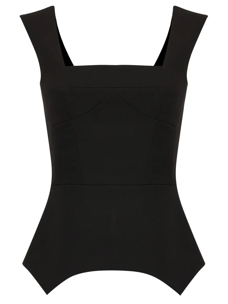 Корсаж однотонный