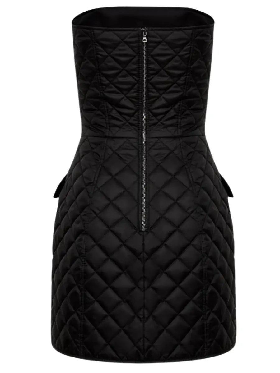 Платье стеганое