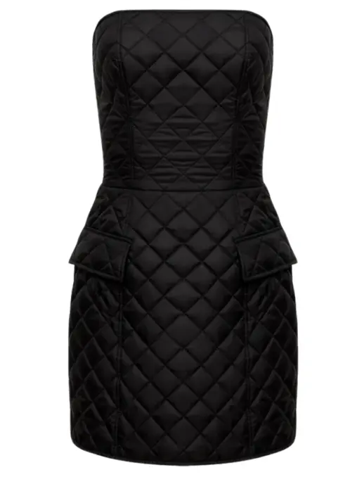 Платье стеганое TATMU