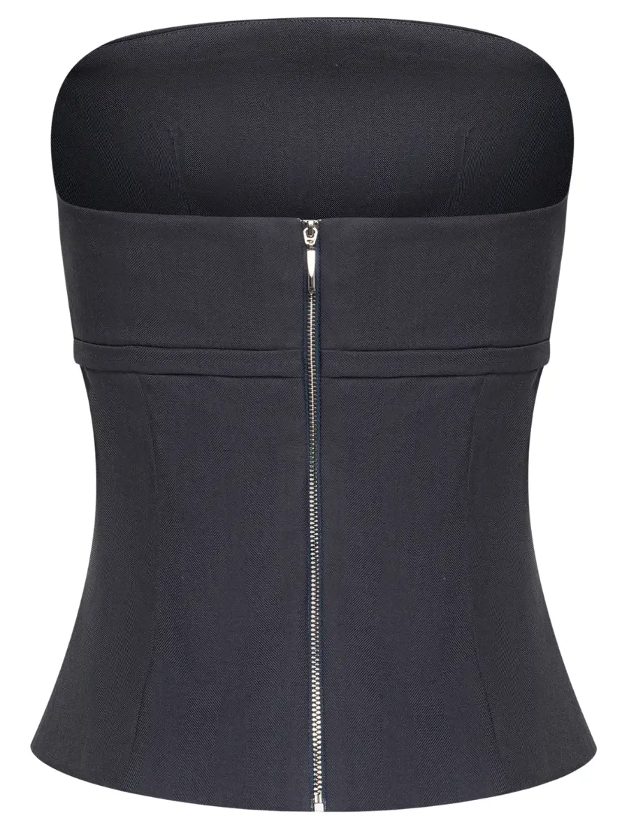 Корсет однотонный