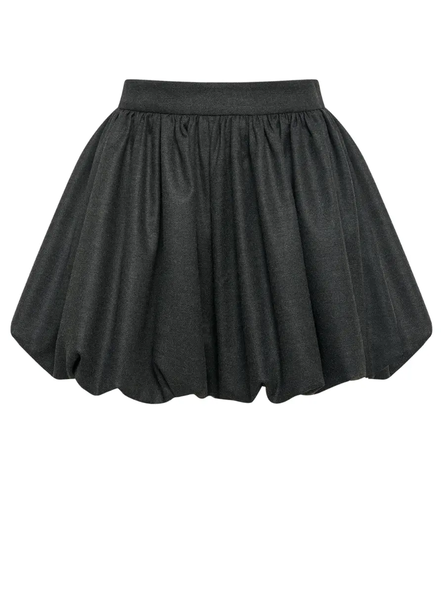 Юбка-шорты NO DRAMA однотонная