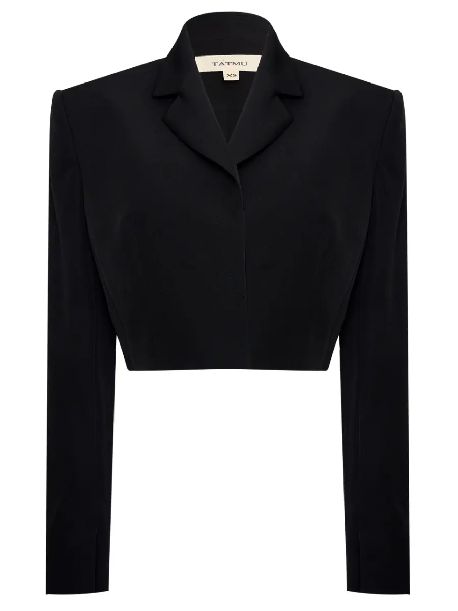 Жакет однотонный