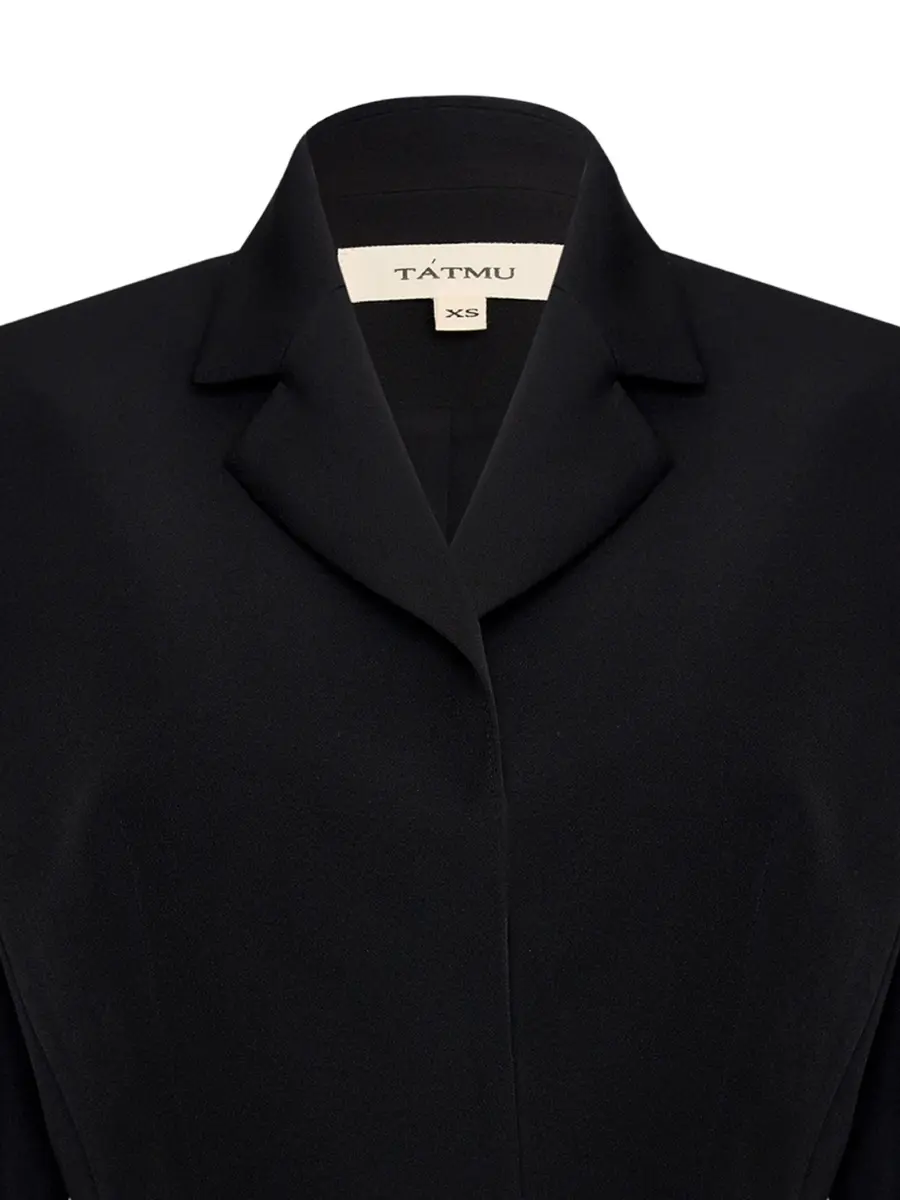 Жакет однотонный