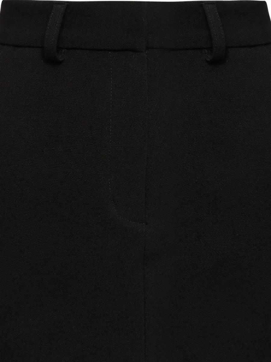 Юбка однотонная